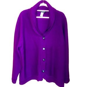 JNY merino wool cardigan